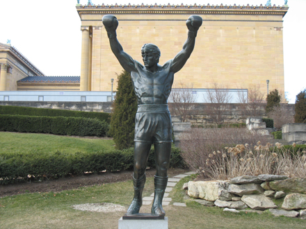 Philadelphia Rocky Statue New York, Foto Anita Arneitz