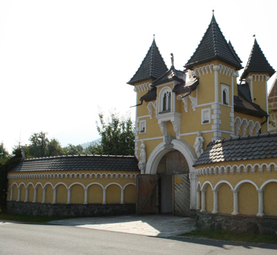 Märchenschloss selbst gebaut, Elberstein, Globasnitz, Kärnten, Foto Anita Arneitz