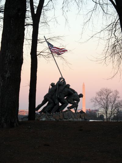 Washington Iwo Jima Memorial, USA, www.anitaaufreisen.at