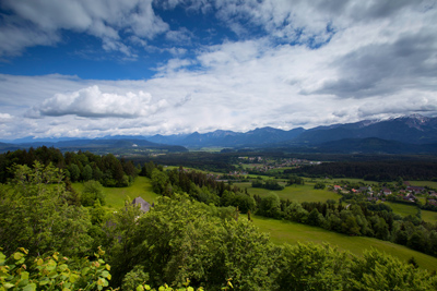 Kärnten - Blick vom Sternberg, Foto Matthias Eichinger