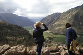 Blick ins Urabamba-Tal Peru