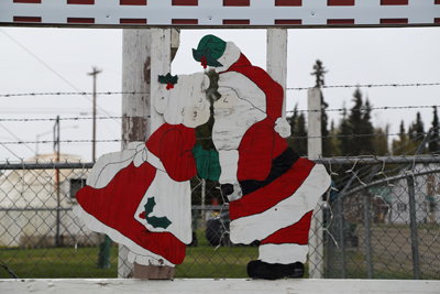 Santa Claus, North Pole, Alaska, USA, Foto www.anitaaufreisen.at