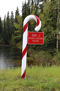 Santa Claus, North Pole, Alaska, USA, Foto www.anitaaufreisen.at