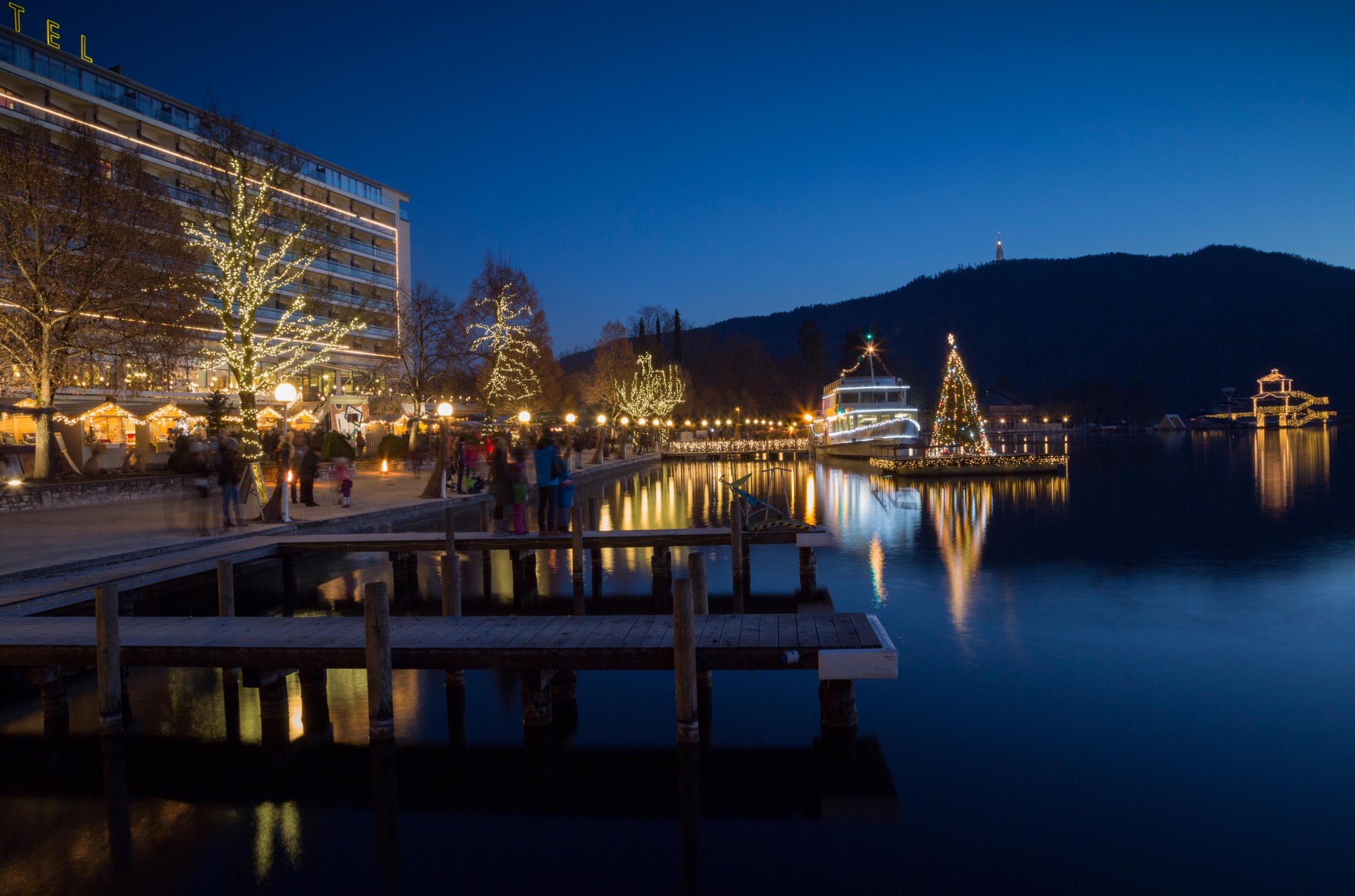 Stiller Advent in Pörtschach, Kärnten, Foto Matthias Eichinger, www.anitaaufreisen.a