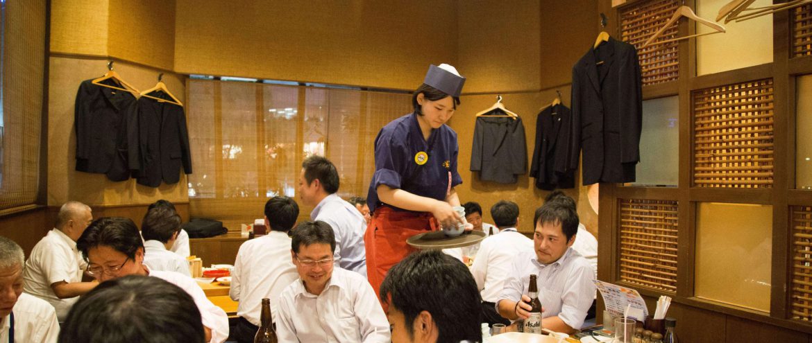 Kagoshima: Beim Tonkotsu shabu shabu Essen, Japan Rundreise, www.anitaaufreisen.at