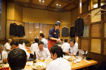 Kagoshima: Beim Tonkotsu shabu shabu Essen, Japan Rundreise, www.anitaaufreisen.at