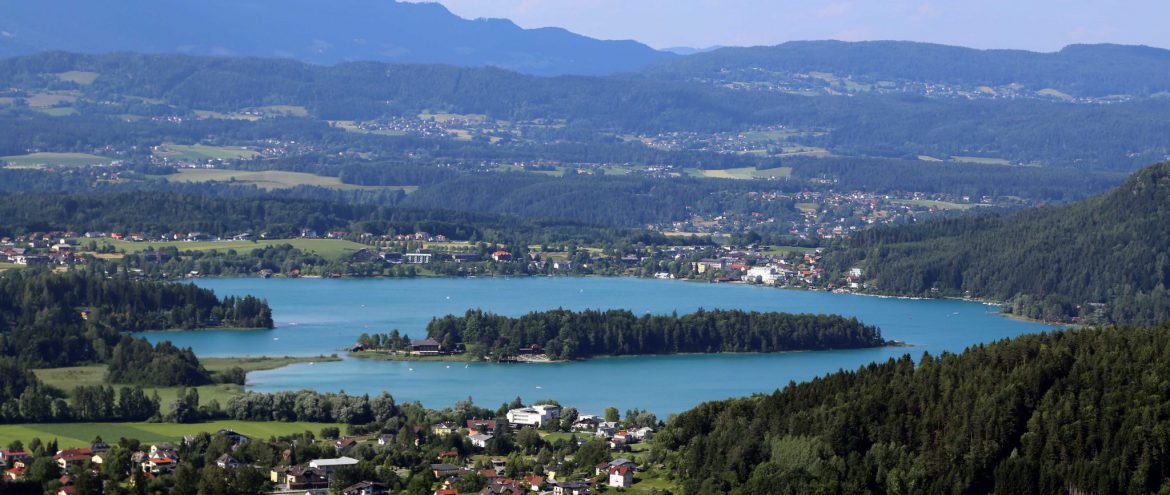 Inseln in Kärnten, Faaker See, Kärnten, Österreich. www.anitaaufreisen.at