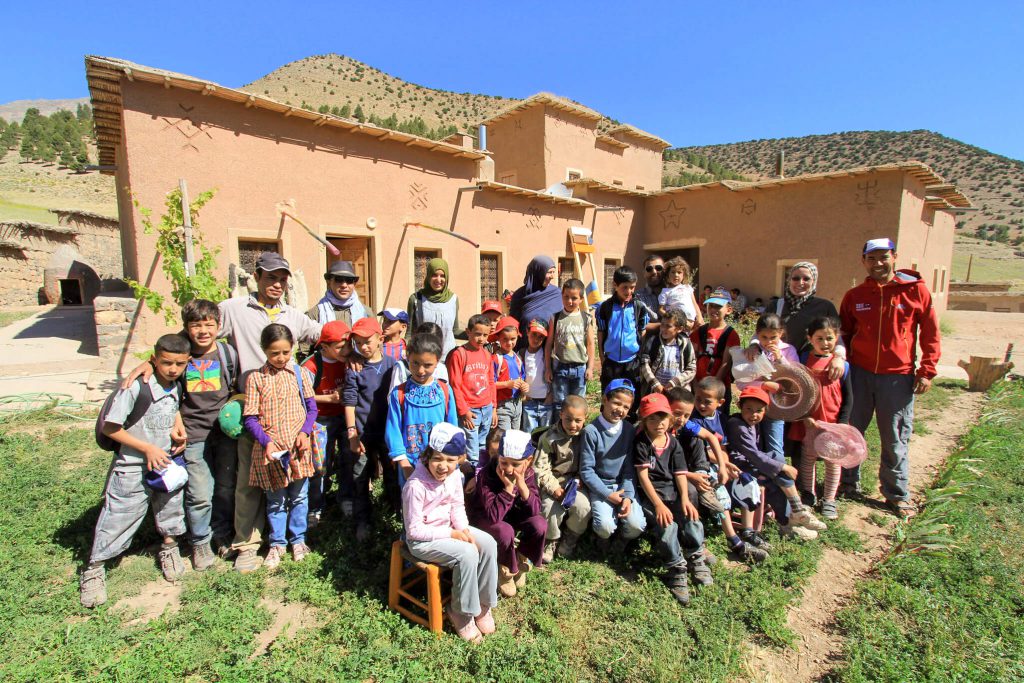 Marokko, Schule ecole vivante, weltweitwandern.com