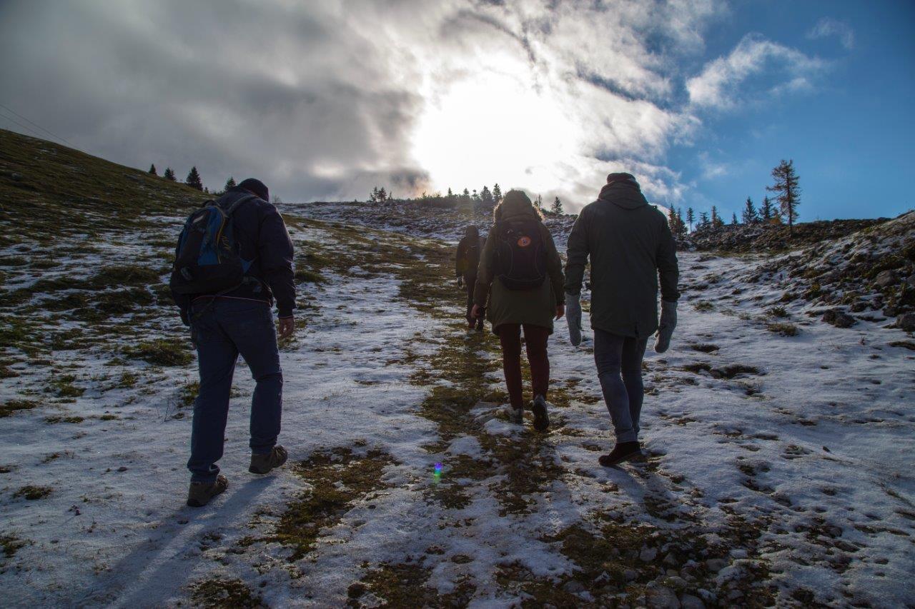 Velika Planina in Slowenien mit Hirtenhütten, Foto Anita Arneitz, Reiseblog www.anitaaufreisen.at