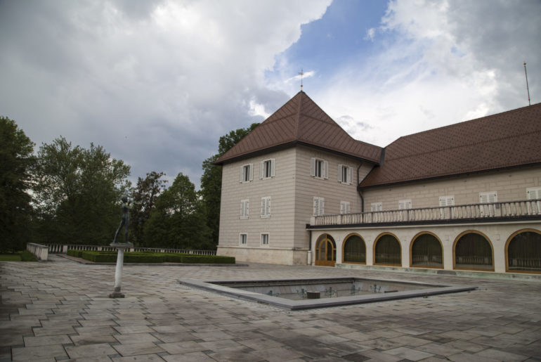 Blick auf das Schloss