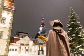 Klagenfurts Sehenswürdigkeiten, mit dem Nachtwächter durch die Altstadt von Klagenfurt